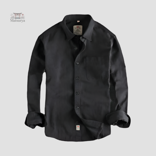 Chemise Japonaise Minimaliste Tendance