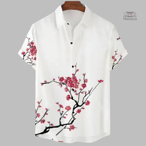 Chemise japonaise au style unique et moderne