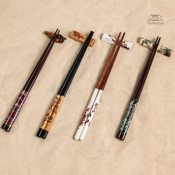 Baguettes japonaises artisanales en coffret