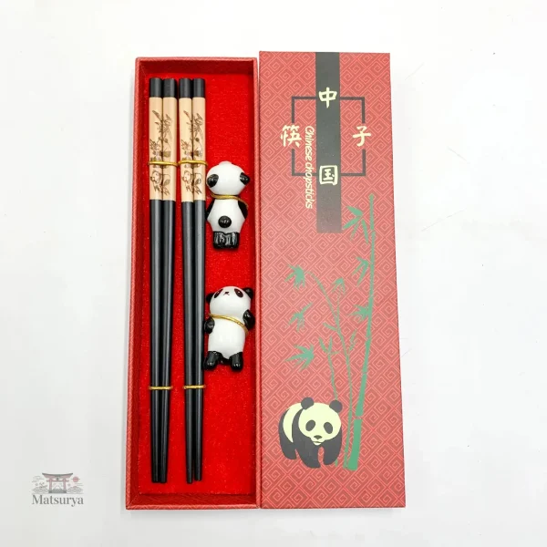 Coffret de baguettes pour repas japonais