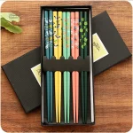 Coffret de baguettes, style asiatique