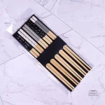 Coffret de baguettes en bambou pour repas
