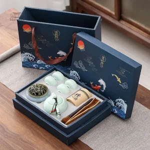 Service à thé traditionnel japonais pour moments authentiques