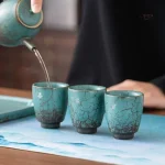 Coffret de tasses à thé japonaises