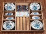 Coffret céramique japonaise pour service à table