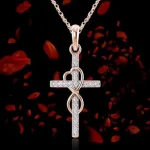 Collier Japonais Croix Infini