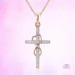 Accessoire de mode japonais croix infini