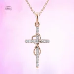 Collier unique avec symbole infini