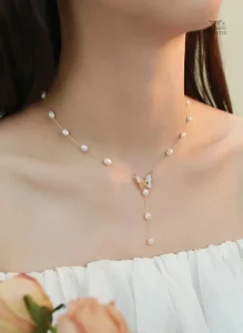 Collier Perles Japonaises Naturelles