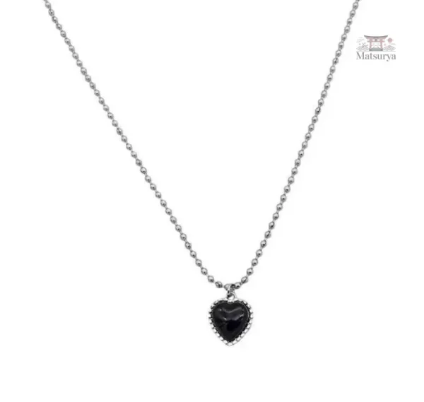 Collier Japonais avec breloques colorées