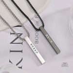 Pendentif Japonais stylisé sur collier