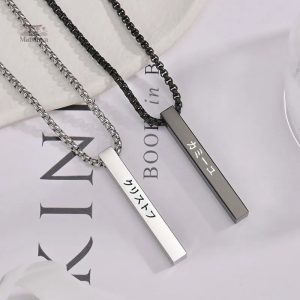 Collier Japonais élégant avec pendentif sur mesure
