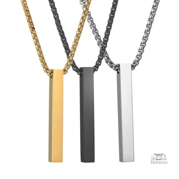 Collier Japonais personnalisé avec pendentif unique - vue 14