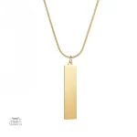 Collier Acier Inoxydable avec Personnalisation
