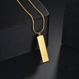 Collier Acier Inoxydable Japonais Unique