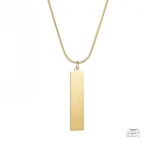Collier Japonais en Acier Inoxydable Personnalisé - vue 4