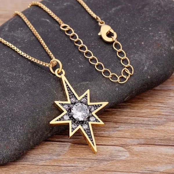 collier-japonais-etoile-polaire-1 Collier japonais Étoile polaire en design élégant