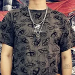 Collier Oni traditionnel japonais en métal
