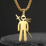 Collier art martial samouraï unique