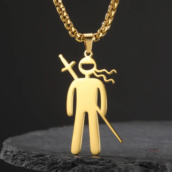 Collier art martial samouraï unique