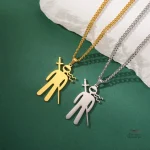 Collier japonais style samouraï