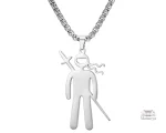 Collier japonais pour passionnés d'arts martiaux