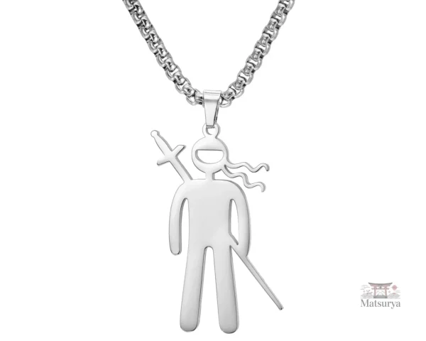 Collier japonais pour passionnés d'arts martiaux