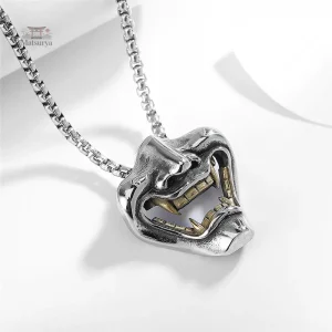 Collier Japonais pendentif Fantôme Crocs