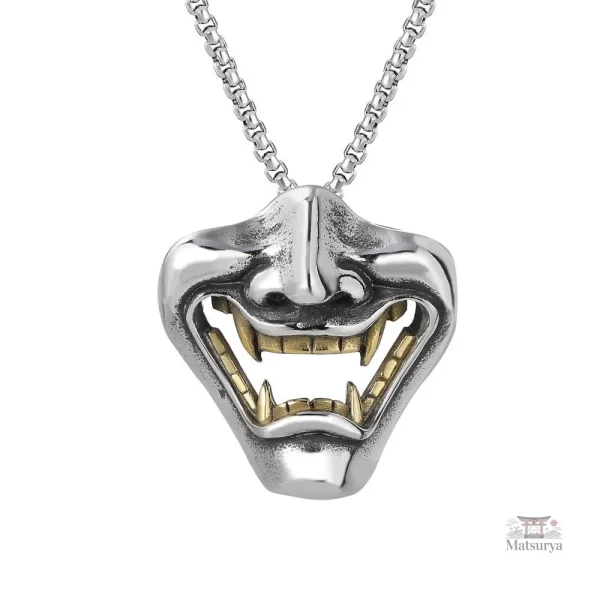 Collier Fantôme japonais avec design unique