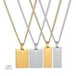 Collier japonais avec gravure personnalisée