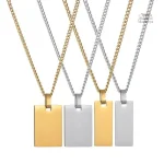 Collier Japonais Personnalisé Gravé - vue 7