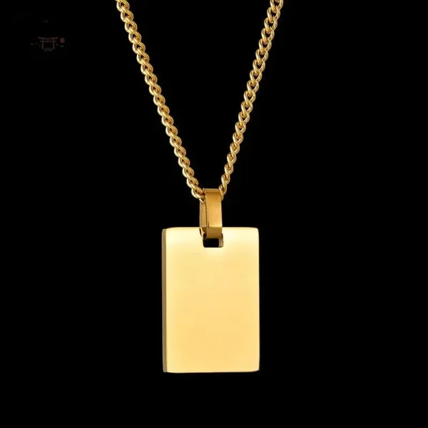 Collier Japonais Personnalisé Gravé - vue 10