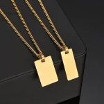 Collier Japonais Personnalisé Gravé - vue 14