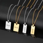Collier Japonais Personnalisé Gravé - vue 23