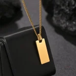 Collier Japonais Personnalisé Gravé - vue 27