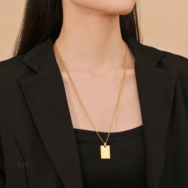 Collier Japonais Personnalisé Gravé - vue 31