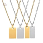 Collier Japonais Personnalisé Gravé - vue 37