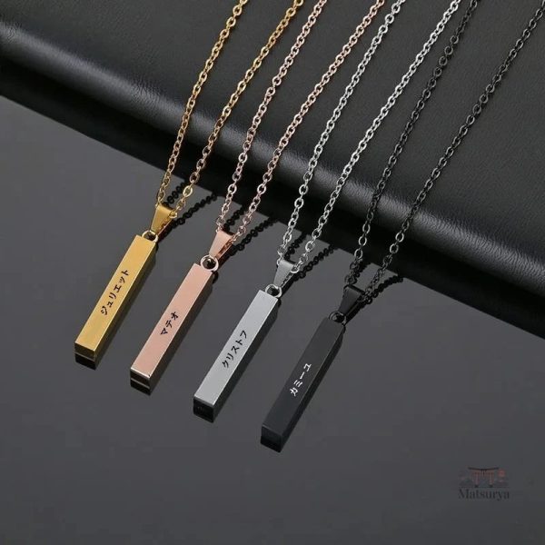 Collier Japonais avec Détails Raffinés