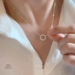 Collier Japonais Pendentif Rond
