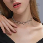 Collier Japonais Cœur élégant et raffiné