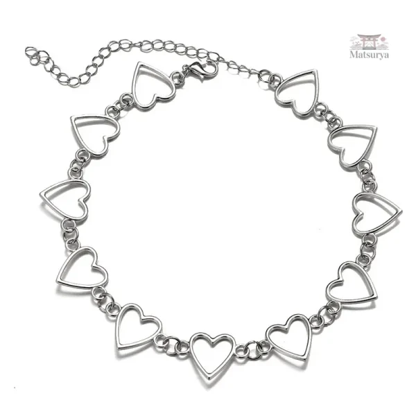 Accessoire japonais cœur unique