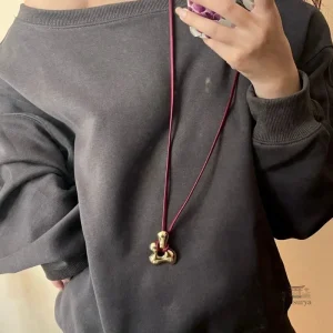 Collier réglable en cordon cuir Japonais