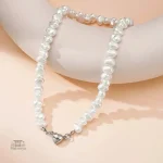 Collier Japonais avec design baroque unique