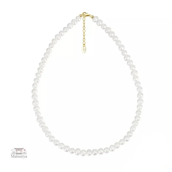 Collier japonais en perles élégantes