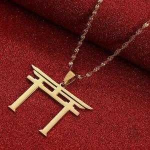 Collier japonais Torii, symbole de la culture nippone
