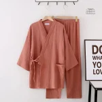 Style pyjama japonais, idéal pour la détente