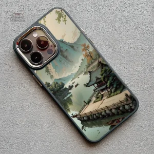 Coque de téléphone Art Zen japonaise pour iPhone