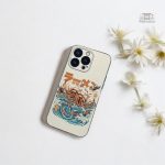 Accessoire iPhone avec motif artistique japonais