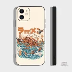Protection iPhone avec design japonais unique