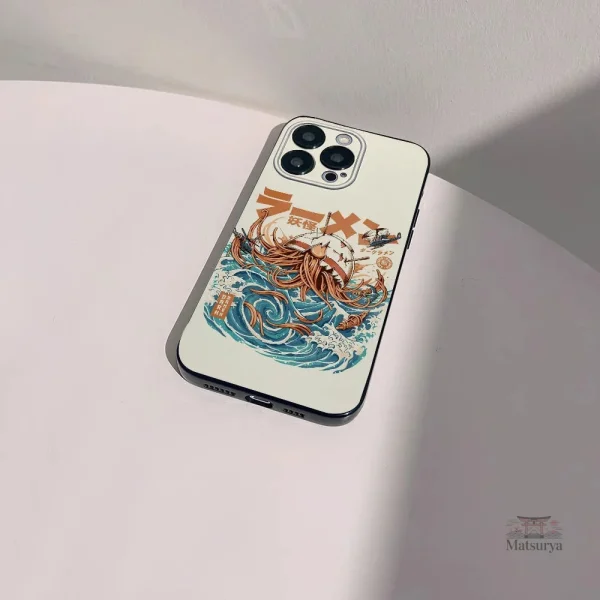 Coque de téléphone iPhone au style nippon